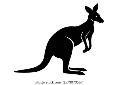 Exploring Minimalist Kangaroo Art Concepts
