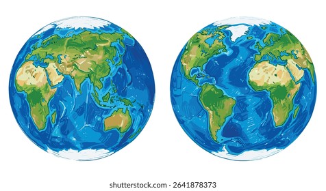 Exploring Planet Earth A Detailed Look At Continents Oceans And Geographic Features