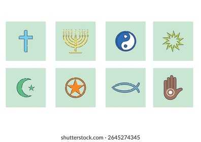 Exploring the Symbols Associated with Various World Religions and Philosophies Throughout History