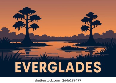 Exploring the wetlands of Everglades National Park reveals a stunning ecosystem of lush mangroves, tranquil waterways, and abundant wildlife, including alligators and a variety of birds
