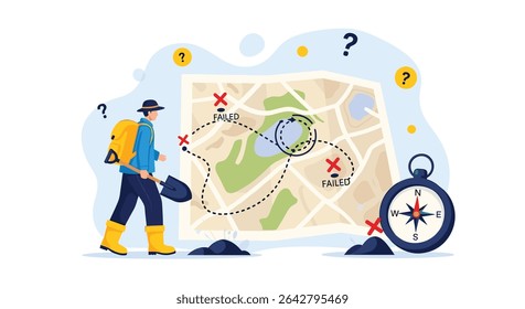 Exploring the World Discovering Hidden Gems and Treasure with a Map and Compass