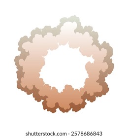 Explosion animation. Animation for game of the explosion effect. Cartoon animation for game. Exploding effect. Hand drawn vector illustration