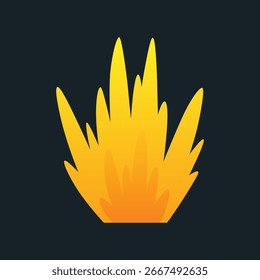 Explosion animation. Animation for game of the explosion effect. Cartoon animation for game. Exploding effect. Hand drawn vector illustration