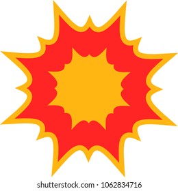 
Explosion balloon illustration