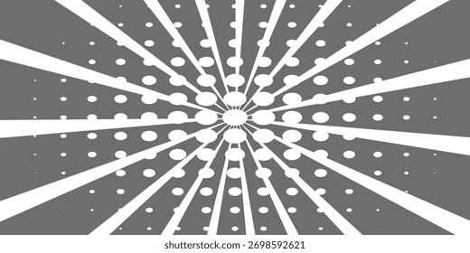 Explosion burst comic background, comic strip background