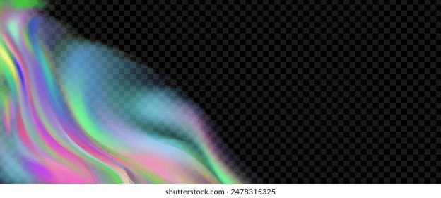 An explosion of colorful smoke clouds.Multicolor fog with blue and yellow particles.Explosions of color powder.