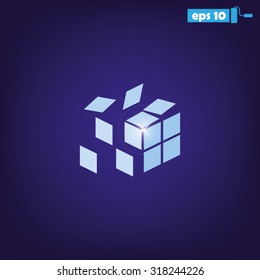 explosion cube