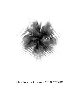 Explosion, fireworks, vector abstract exploding shape. Element for your design.