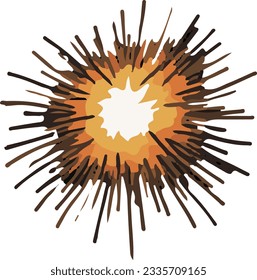 Explosion and flash effect materials
