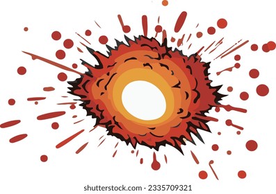 Explosion and flash effect materials
