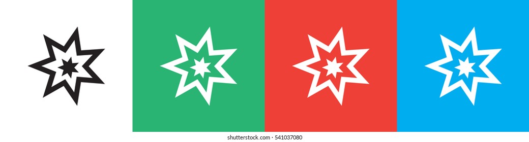 explosion icon illustration isolated vector sign symbol