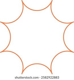 Explosion Line Shape Element Set