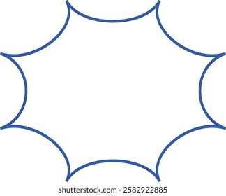 Explosion Line Shape Element Set