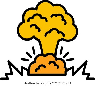 Explosionsneuer kreativer Symboldesign-Vektor