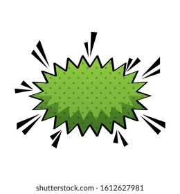 explosion pop art style icon vector illustration design