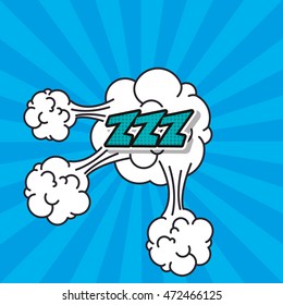 explosion pop art style vector illustration design