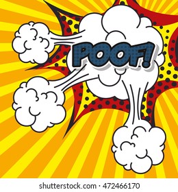 explosion pop art style vector illustration design