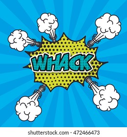 explosion pop art style vector illustration design