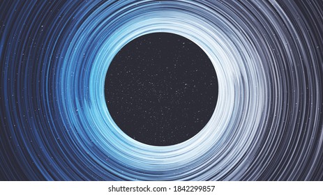 Explosion Spiral Black Hole on Galaxy Background.planet and physics concept design,vector illustration.