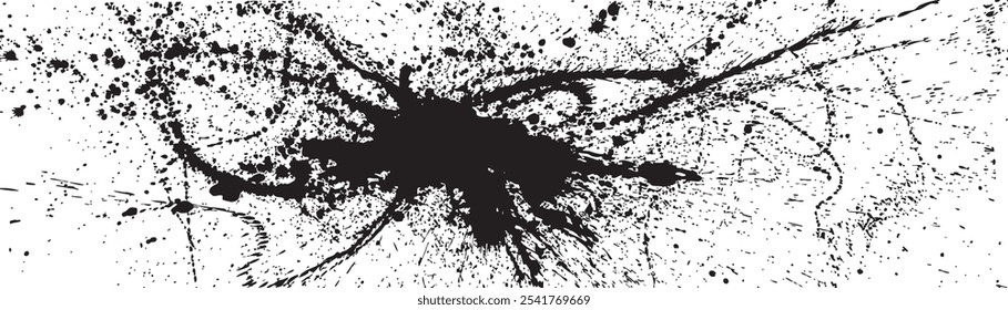 explosion. splash background. brush stroke illustration.