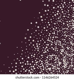 Explosion of stars. Isolated gradient celestial elements. Pearl nacre glitter. Iridescent festive  celebration vector  background for celebration decorations, flyers, posters.