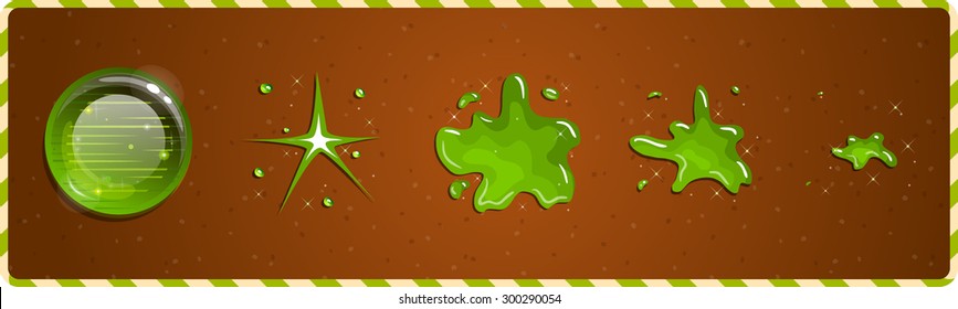explosion tasty candy caramel puddle