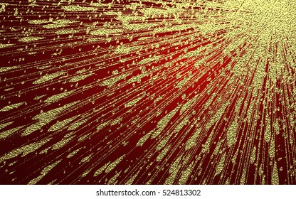 Explosion vector illustration. Sun ray or star burst element with sparkles. Gold Christmas element for greeting cards, posters. Golden glow glitter. Light rays effect.