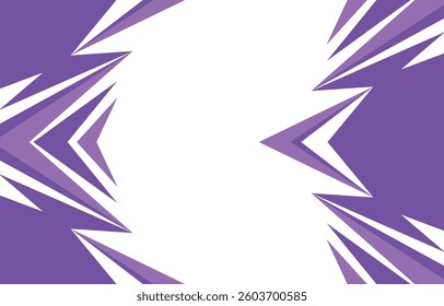 Explosive abstract background with dynamic lightning spikes and jagged arrow elements