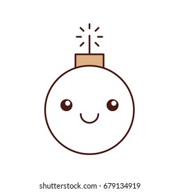 explosive boom kawaii character
