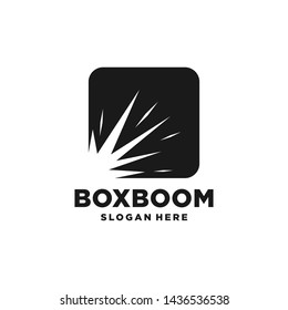 The Explosive Box Symbol With A Simple Logo Stands Out