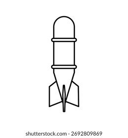  explosive device icon white on background