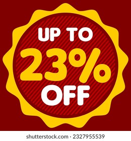 Explosive Discounts: Up to 23% off Vector Illustration