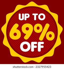 Explosive Discounts: Up to 69% off Vector Illustration