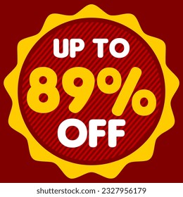 Explosive Discounts: Up to 89% off Vector Illustration