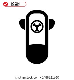 explosive icon isolated sign symbol vector illustration - high quality black style vector icons
