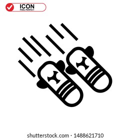 explosive icon isolated sign symbol vector illustration - high quality black style vector icons
