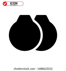 explosive icon isolated sign symbol vector illustration - high quality black style vector icons
