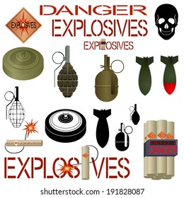 Explosive substances  