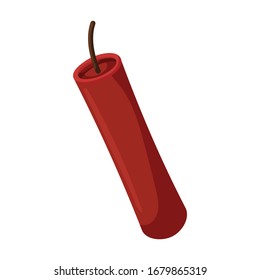 Explosives vector icon.Cartoon vector icon isolated on white background explosives.