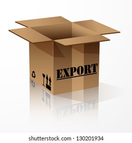 export cardboard box