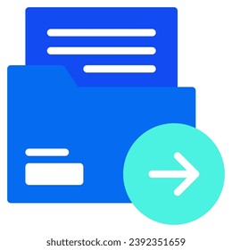 Export Data icon illustration, for web, app, infographic, etc