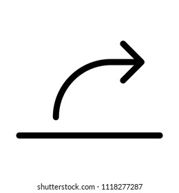 Export or Forward Sign Arrow