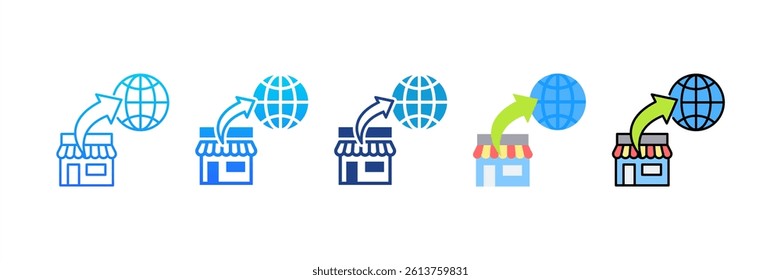 Export icon sheet multiple style collection