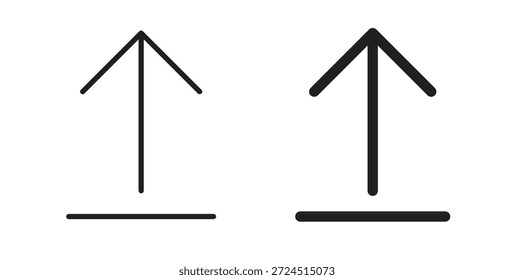Icono de exportación en elemento de logotipo abstracto de Diseño gráfico moderno de tendencia plana simple