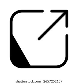 Ilustración de diseño de símbolo de Vector de icono de exportación