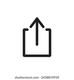 export icon vector template illustration logo design