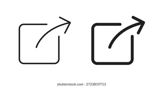 Export icons Symbol, logo illustration. icon concept for web design
