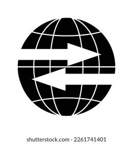 Export Import Icon illustration design