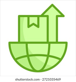 Exportar elemento de icono de Productos para diseño
