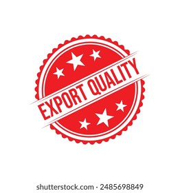 Exportqualität Stempeldesign aus Gummi. VEKTORILLUSTRATION. 